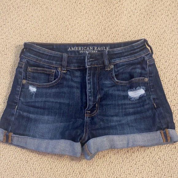 2/$20 American Eagle Super High Rise Shorts - Picture 1 of 4